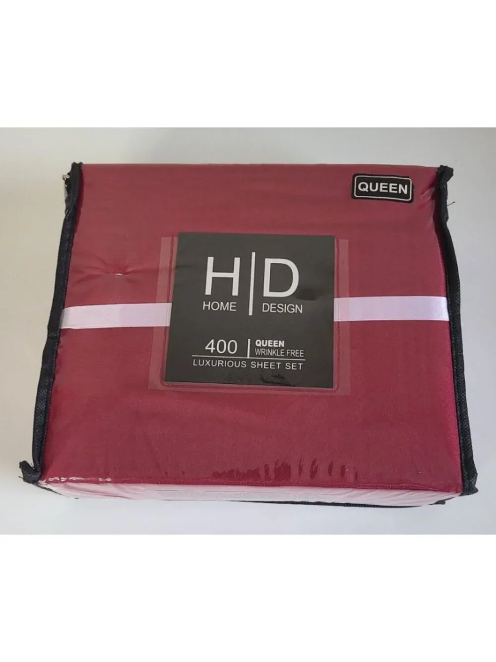 Queen Luxurious Sheet Set Burgundy HD Home Design 400 Thread Count Wrinkle free